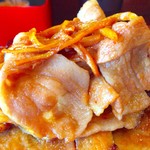 しょうが焼き アップ