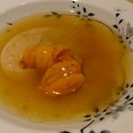 銀座 やまの辺 江戸中華 - うにとふかひれ