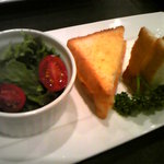 米粉かふぇ - 米粉パンのクロックムッシュ（300円）