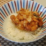 みねまつ - かき揚げ丼