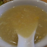 鳳琴樓 - チャーハンのスープ