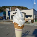 ferme - ［2018/04］とよとみ牛乳ソフトクリーム・Sサイズ(200円)