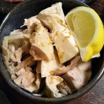 ホルモン ふとまる - 蒸し鶏