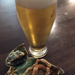 おかん家 - 生ビール&お通し