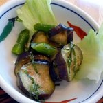 ＜2011年7月＞茄子と青じそのサラダ