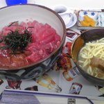 マグロ丼セット