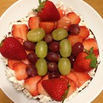 ステーキいづつや - おまけ①手作り誕生日ケーキ