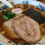 かまや食堂 - 中華そば（大盛り）