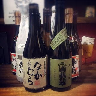 Yamato Warau Yakitoriya Ururu - 焼酎、日本酒…各種ドリンク揃えております！