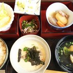 麦 - とろろ定食  1000円