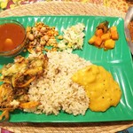 Zerowankare - ランチA、チキンマサラ1000円（税込み）