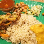 Zerowankare - ランチA、玄米