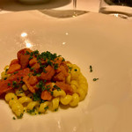 リストランテ カッパス - あまいウニの濃厚ソースになる、うどんのようなもっちりパスタ