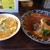 札幌朱カリー喫茶 ついDEにあそこ - バジル豚バーグチーズオム