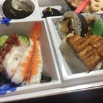 たかはし - 穴子と巻き寿司。