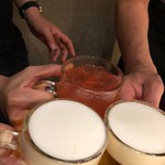 井出家 - 店主夫妻とカンペー＼(^o^)／