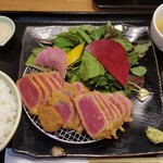 牛かつ あおな - 大きめセット(150g)オーシャンビーフNZ産(1,450円)