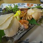 貝刺身盛り合わせ