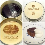 Sacher Confiserie - 12㎝/自宅で無糖ホイップを添えました