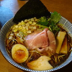 煮干しそば黒醤油