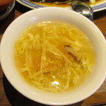 楽関記 - 本日のスープの玉子スープ