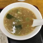 吉ちょう - セットのスープ