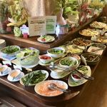 野菜料理 旬采亭 - ビュッフェ台