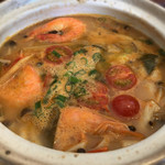 野菜料理 旬采亭 - 旬采亭オリジナル『トムヤム・クン』(\1,550)