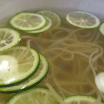 透き通った冷やし甘汁