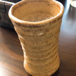 和カフェ ののや - セルフ麦茶(温)
      器も全て素敵。