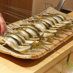 銀座 しのはら - 鮎塩焼き