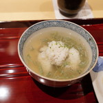 銀座 しのはら - 鱧とじゅんさいのお椀