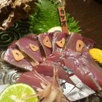 鮮魚料理 居酒屋 ちゃき - 気仙沼カツオのタタキと刺身