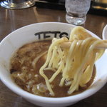 つけめんTETSU 品川店 - つけめん 煮干そば TETSU 品川店：つけめん　あつもり　煮玉子付き