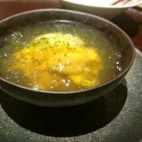 馳走 啐啄一十  - 真鯛の白子（山口）と蝦夷馬糞雲丹（北海道）の出汁ジュレがけ
                  