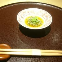 馳走 啐啄一十  - じゅんさい（黒瀬）と刻みオクラ
                