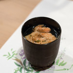 うを徳 - 2018.5 駿河湾桜海老かき揚げと花山椒のお椀