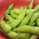 キリンビア＆スナック - 枝豆のペペロンチーノ
