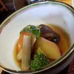 Obanzai Toraya - 野菜の煮物です。