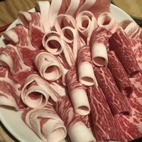 しゃぶしゃぶ KINTAN 代官山本店 - お肉盛り合わせ