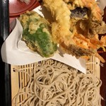 そば処 川清 - 定番の天そば