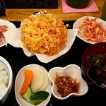 ごはん屋さくら - 桜えび定食¥1350