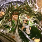 喜口屋 - つまを使ったサラダのサービス