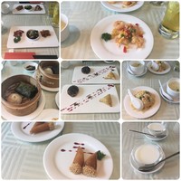 涵梅舫 銀座店 - 蒸し＆揚げの点心4種に前菜3種やデザートなど彩り豊かな中華ランチ全7品 （税サ込）3,000円 