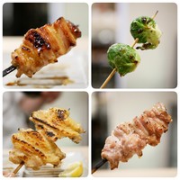 焼鳥 おみ乃 - かしわ・芽キャベツ・手羽先・せせり