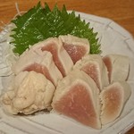 炭火串焼 初代バッジョ - ムネ肉わさび漬け
