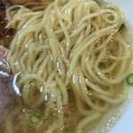 麺屋 ダイスケ - 香味拉麺 麺アップ