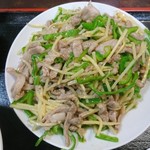 朱華飯店 - 青椒肉絲定食