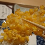 寿司割烹 魚紋 - とうもろこし。リフト(^-^)/