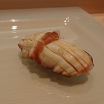 寿司割烹 魚紋 - 真蛸。